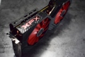 Foto di una video card Radeon RX Vega non reference realizzata da XFX 